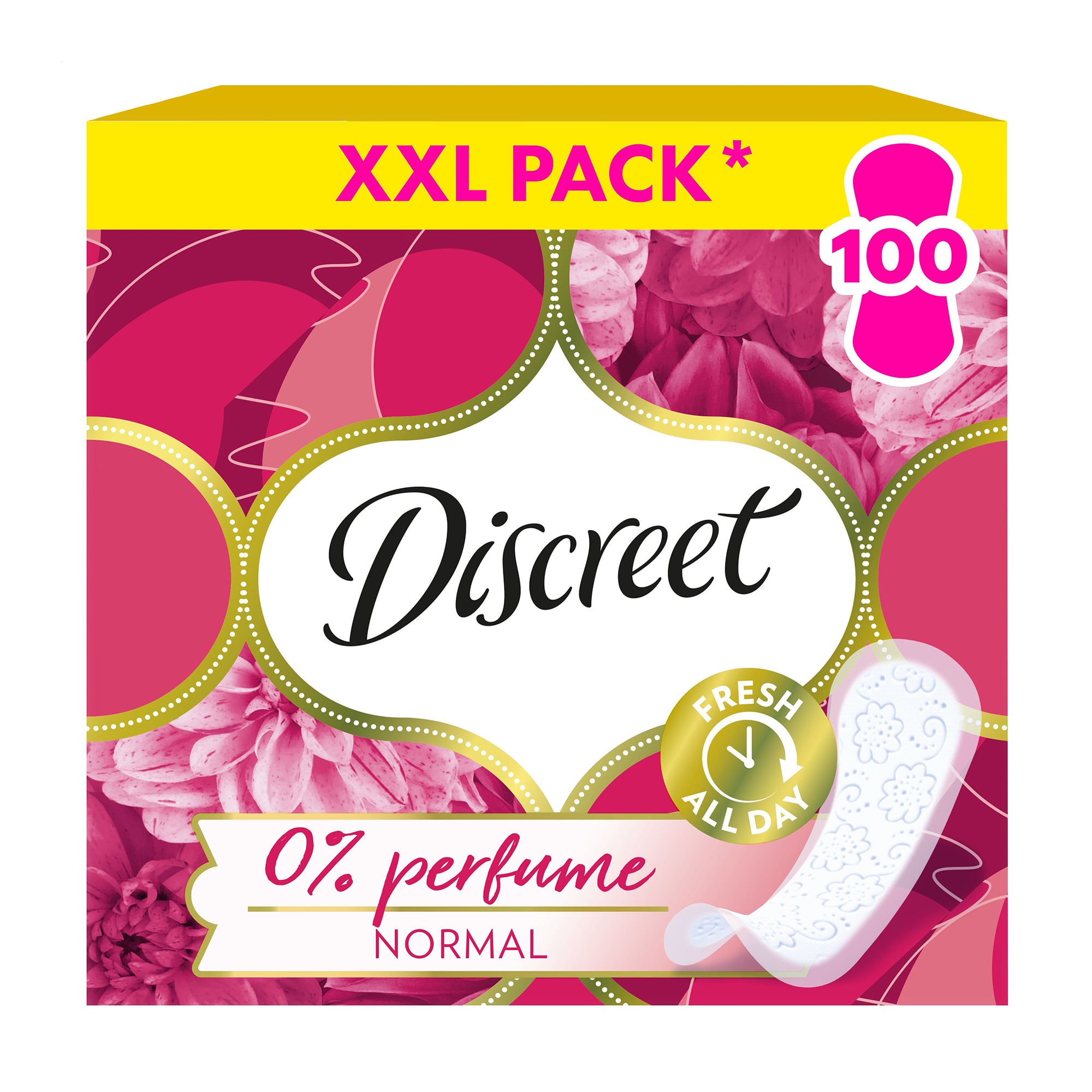 Щоденні прокладки Discreet Normal без запаху, 100 шт